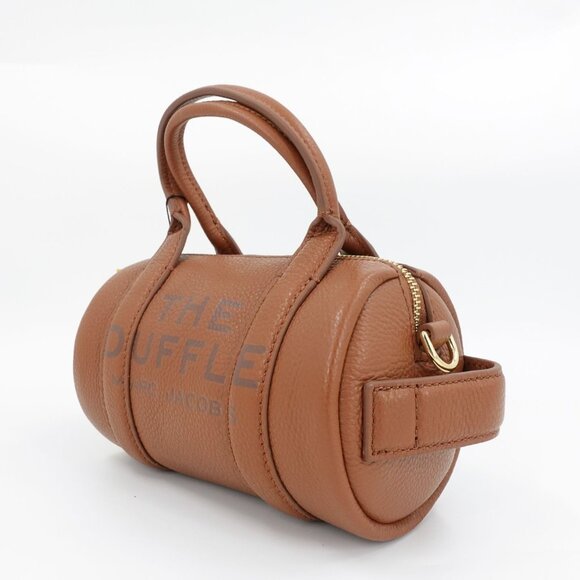 Marc Jacobs Women's The Mini Duffle Bag Argan Oil Brown OS - Picture 8 of 16
